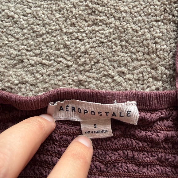 Aeropostale Mauve Kids Casual Dress - Picture 2 of 3